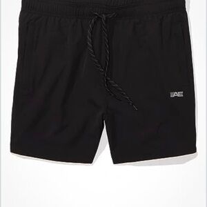 NWT American Eagle Outfitters Black Athletic Shorts XL